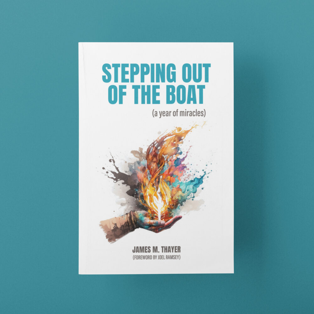 cover image for stepping out of the boat book