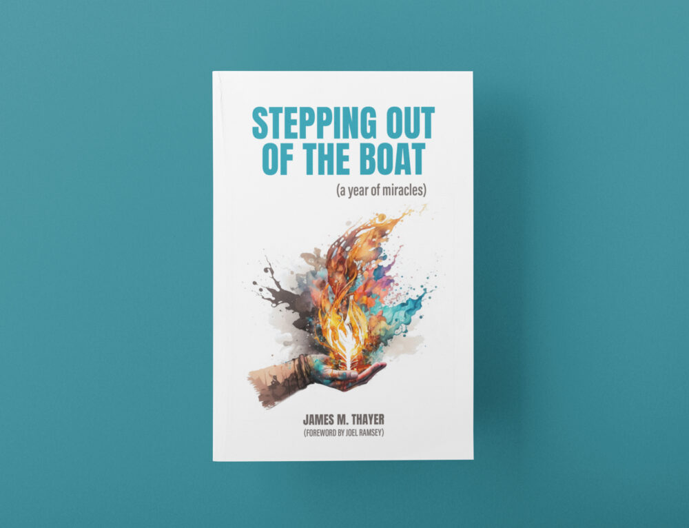 cover image for stepping out of the boat book